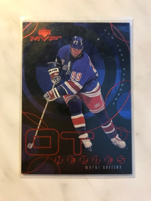 1998-99 Upper Deck MVP OT Heroes Wayne Gretzky #OT05