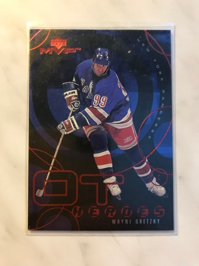 1998-99 Upper Deck MVP OT Heroes Wayne Gretzky #OT05