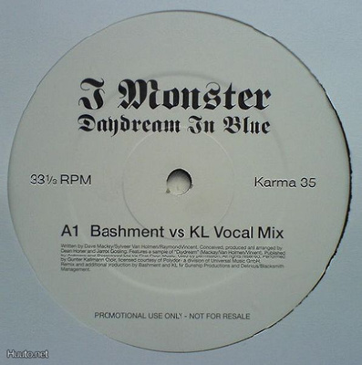 I MONSTER  ::  DAYDREAM IN BLUE :: VINYYLI 12"  PROMO   2001