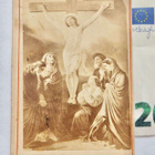 VANHA Venäläinen CDV Valokuva Jeesus Ristillä 1870-l - pikkukuva 1