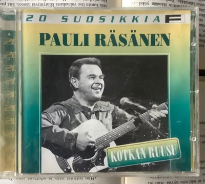 Pauli Räsänen - 20 suosikkia: Kotkan ruusu (CD)
