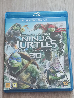 Teenage Mutant Ninja Turtles Out of The Shadows BLU-RAY 3D