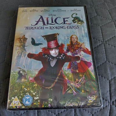Alice Through The Looking Glass DVD **muoveissa**