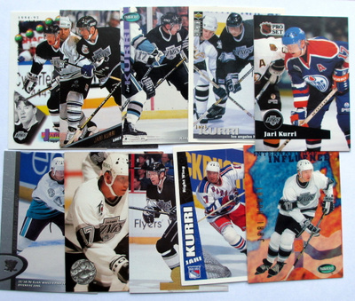 Jari Kurri lotti 10 korttia