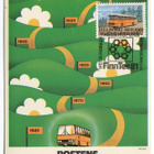 Postin linja-autoliikennettä 60 v. maksikortti 1981, 2 kpl - pikkukuva 2