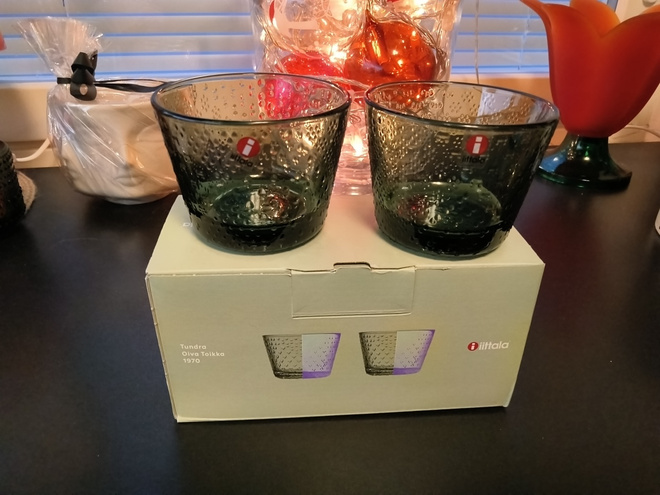 Iittala Tumbler havunvihreä juomaksi x 2 kpl