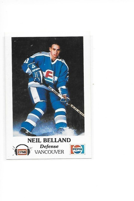 1983-84 Fredericton Express #14 Neil Belland ex- Lukko farmi