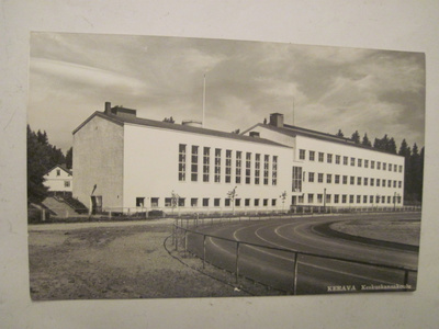 VANHA Postikortti Kerava 1950-l Alkup.Mallikappale