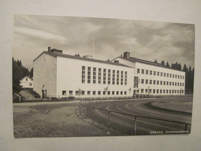 VANHA Postikortti Kerava 1950-l Alkup.Mallikappale