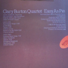GARY BURTON QUARTET  ::  EASY AS PIE :: VINYYLI  LP  1981 !! - pikkukuva 2