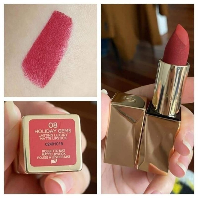 Kiko Milano Holiday Gems matta huulipuna
