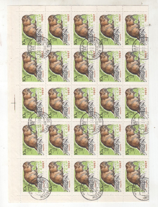 CCCP 1967 Mi  3389 arkki