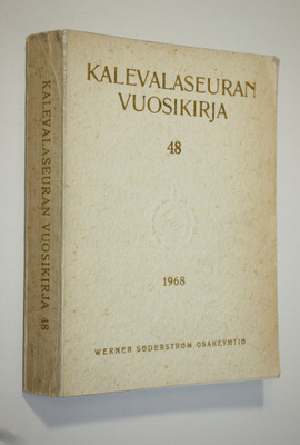 Kalevalaseuran vuosikirja 48 1968