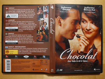 Chocolat (Pieni suklaapuoti) DVD