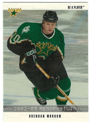 02-03 Be a Player Memorabilia #43 Brenden Morrow