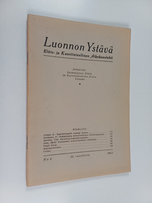 Luonnon ystävä 4/1931
