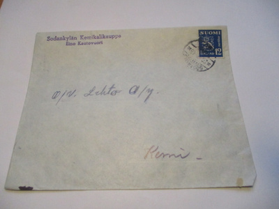 1948 Sodankylä Kemikalikauppa