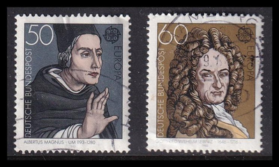 Saksa 1049-50 o Europa merkkihenkilöitä (1980)