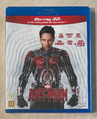 Marvel: ANT-MAN (2015) Blu-ray 3D + Blu-ray (UUSI)