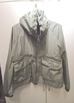 Takki tuulipusakka jacket XL ZARA salvian vihreä khaki