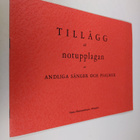 Andliga sånger och psalmer : Tillägg till notupplagan - pikkukuva 1