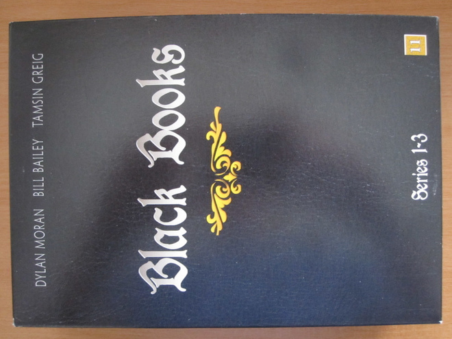 Black books kaudet 1-3 UUDENVEROINEN DVD