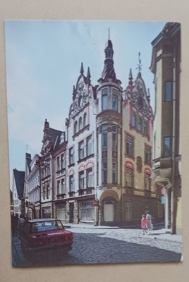 Tallinn, taloja Pikk-kadulla (kuva 1980-l.), ei p.