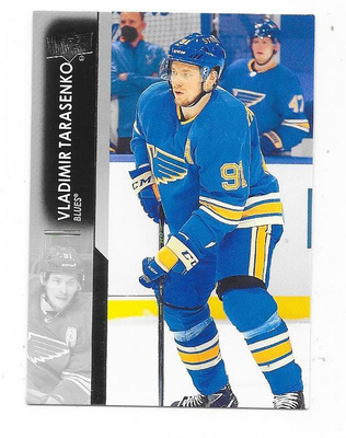 2021-22 Upper Deck #158 Vladimir Tarasenko , St Louis Blues