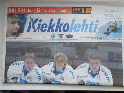 Kiekkolehti Nro 30/2003 (21.1)
