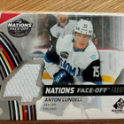 Anton Lundell 25-26 SP Game Used #4N-AN 2025 Four Nations - pikkukuva 1