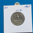 USA 1965 QUARTER DOLLAR, siisti, katso! - pikkukuva 2