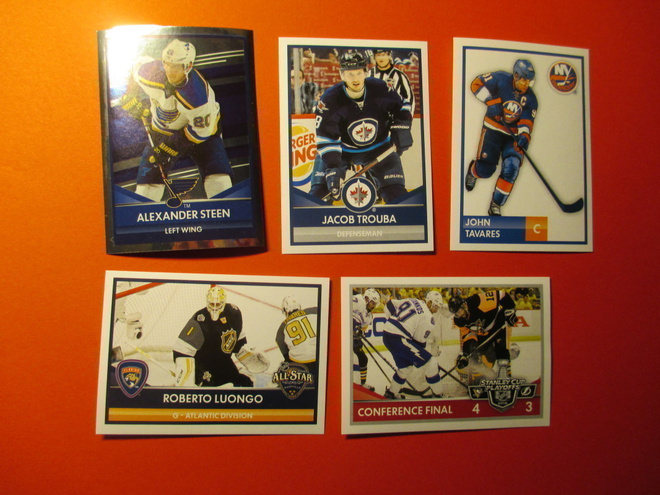 PANINI 2016-17 NHL-tarrat 0,20 € /kpl