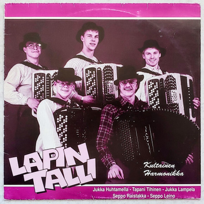 LAPIN TALLI: Kultainen Harmonikka – Tatsia-LP 1991