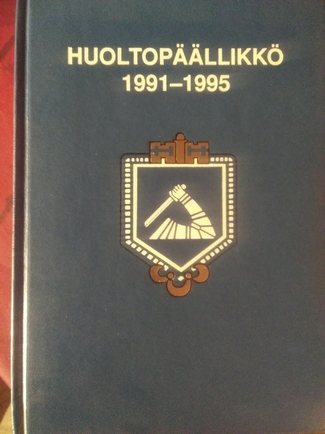Huoltopäällikkö 1991 - 1995