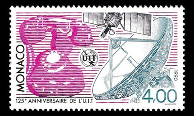 Monaco 1955 ** ITU 125v (1990)