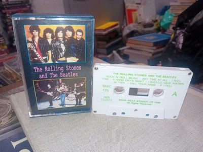 C-kasetti The Rolling Stones and the Beatles ( SIS POSTIKUL