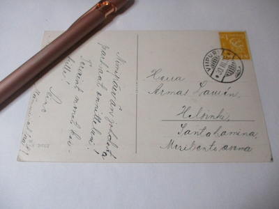 1936 Viipuri kortti os Santahamina Merilentoasema