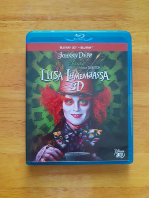 Liisa ihmemaassa BLU-RAY 3D + BLU-RAY