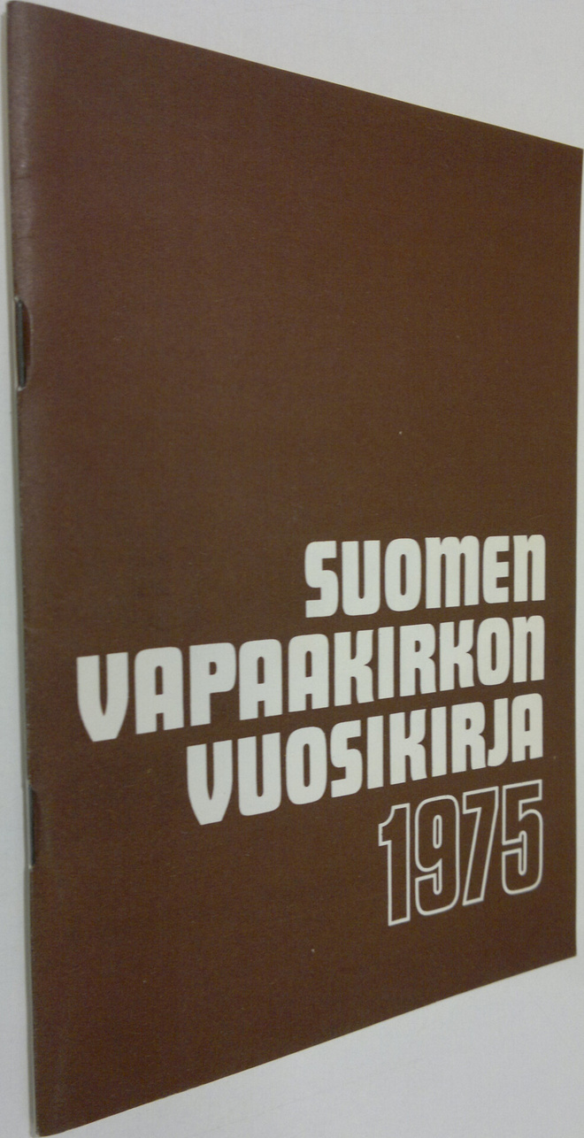 Kari (toim.) Kallberg : Suomen vapaakirkon vuosikirja 1975