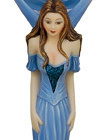 WINE GLASS BLUE ANGEL 25CM	(21 100)	(ang-727) - pikkukuva 1