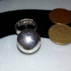 Vintage kotimainen desing hopea sormus 830 Silver - pikkukuva 3