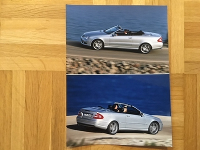 Lehdistökuva Mercedes-Benz CLK Cabriolet A209 C209