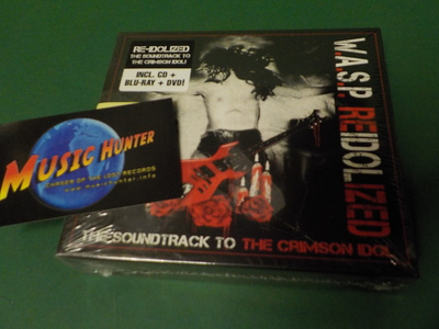 W.A.S.P. - RE-IDOLIZED UUSI 2CD+DVD+BLU-RAY BOKSI (+)