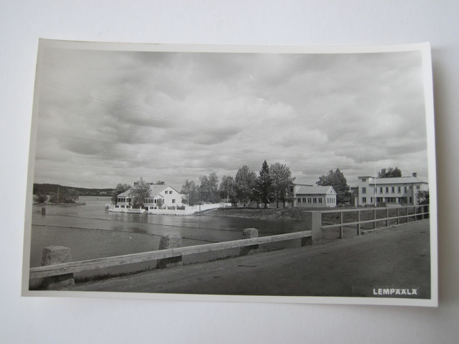 VANHA Postikortti Lempäälä  1950-l  Alkup.Mallikappale