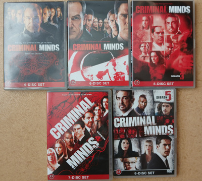 Criminal minds 1-5 , suomi text