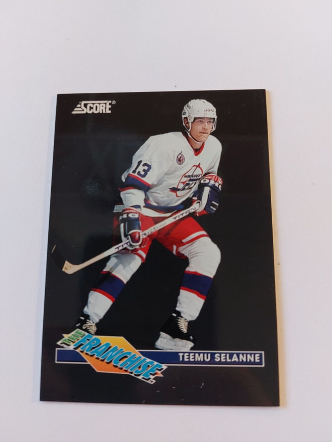 1993-94 Score The Franchise #24 Teemu Selänne