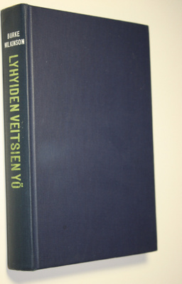 Burke Wilkinson : Lyhyiden veitsien yö : jännitysromaani