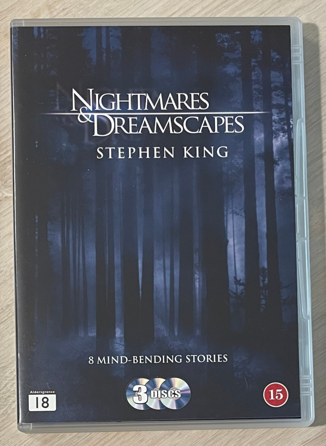 Stephen Kingin PAINAJAISIA & UNIKUVIA (2006) 3DVD (UUSI)