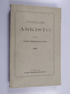 Historiallinen arkisto XXIX