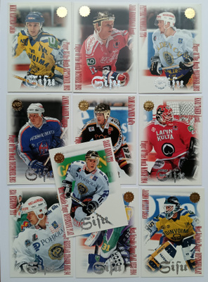 1994-95 Sisu Specials täysi erikoiskorttisarja